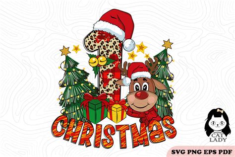 First Christmas Svg Png Sublimation Gr Fico Por Cat Lady Creative Fabrica