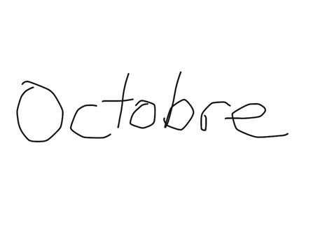 Octobre Language French Poem Showme