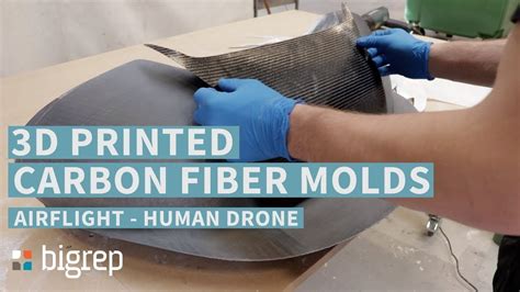 Carbon Fiber Mold Making With 3d Printed Molds 3dmonotech Youtube