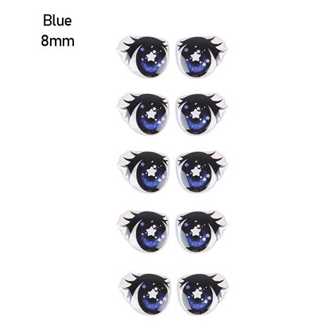 Cartoon Eyes Stickers Anime Figurine Doll Eye Chips Paper Face Organ