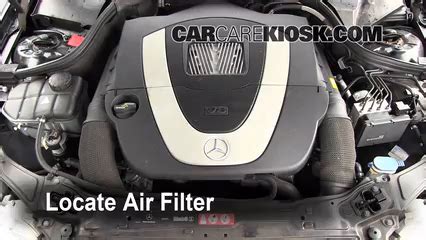 Air Filter How To Mercedes Benz C Mercedes Benz