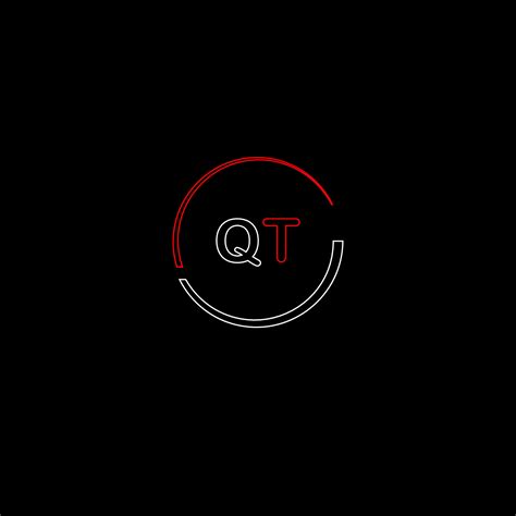 QT creative modern letters logo design template 32183902 Vector Art at ...