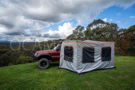 4X4 Wing Awnings & Walls - 270 Wing Awning For Full Shade Coverage