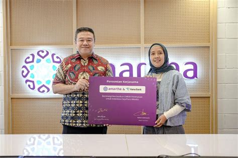 Kolaborasi Amartha Dan Hana Bank Tingkatkan Inklusivitas Permodalan