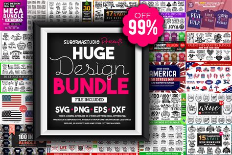 Huge Design Bundle Bundle · Creative Fabrica