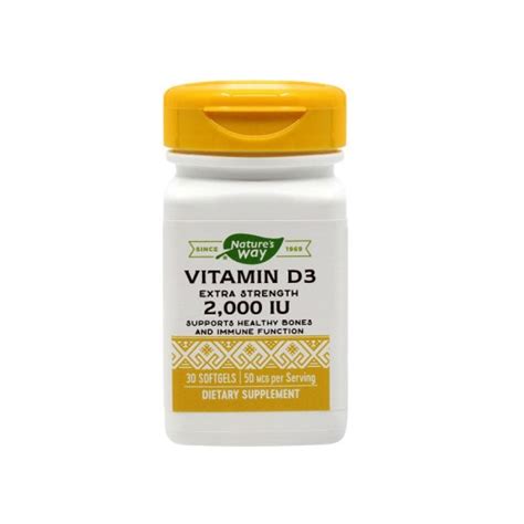 Secom Nature S Way Vitamina D Ui Capsule Moi Viva Nature