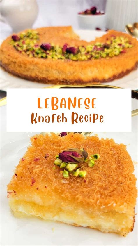 Lebanese Knafeh Recipe Bryont Blog