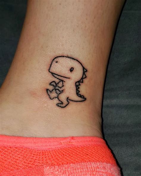 Cute T Rex Tattoo