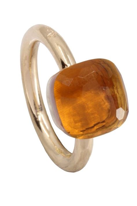 Bague Pomellato Nude Classic Citrine Or K Occasion