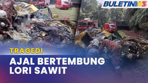 Tragedi Pemandu Kereta Maut Bertembung Lori Sawit Youtube