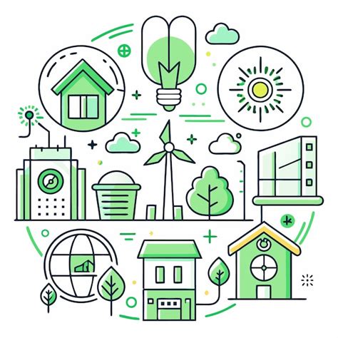 Green Energy Concept Illustration Premium Ai Generated Vector