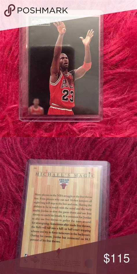 Michael Jordan Basketball card in mint condition | Michael jordan ...