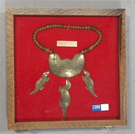 Hudson Bay Indian gorget necklace - Jan 16, 2021 | Chupp Auctions ...