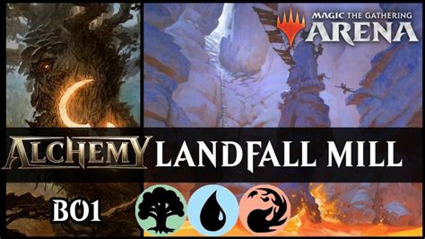 LANDFALL MILL ALCHEMY Streets Of New Capenna Standard MTG