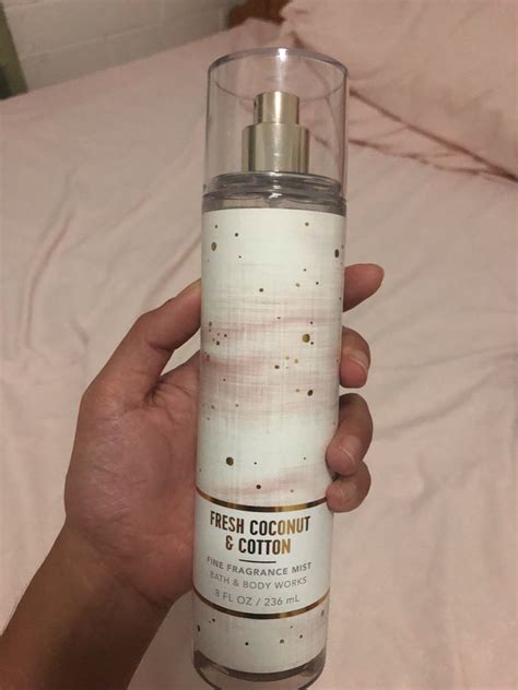 Bath And Body Works Fresh Coconut And Cotton Fine Fragrance Mist