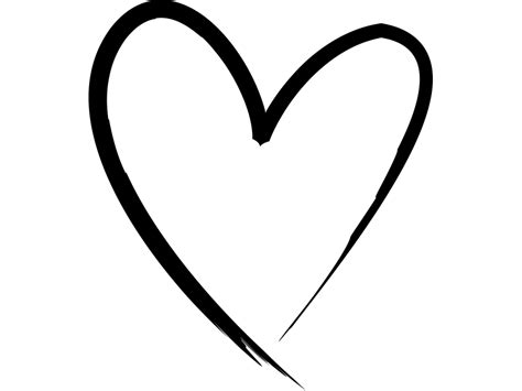 Hand Drawn Heart Png Transparent Design