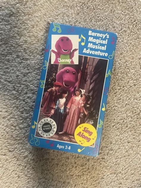 Barney Barneys Magical Musical Adventure Vhs 1993 Eur 093 Picclick Fr