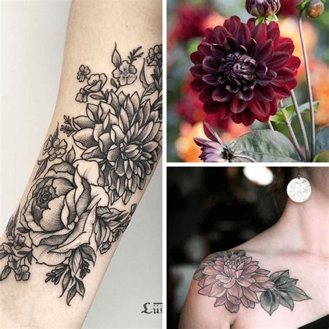 Black Dahlia Flower Tattoo Meaning | Best Flower Site