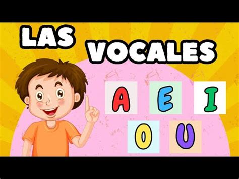 Las Vocales Palabras Que Inician Con Las Vocales Video Educativo