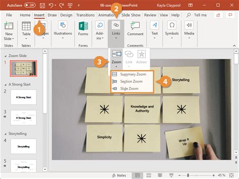 PowerPoint Zoom | CustomGuide