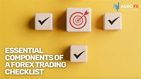 The Guiding Light Of A Forex Trading Checklist Navigating With