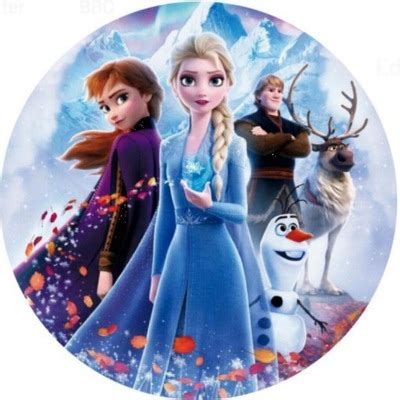 Id Op Atek Tortowy Lodu Elsa Elza Frozen Tort