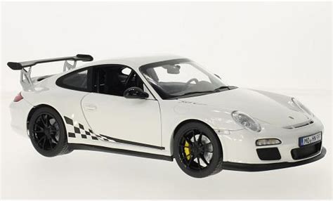 Miniature Porsche Gt Rs Norev Gt Rs Blanche Dekor