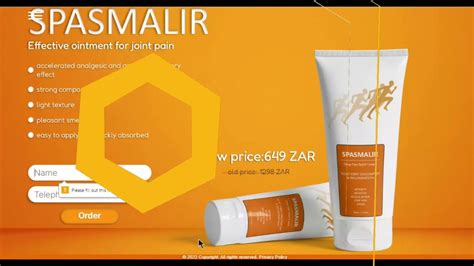 Spasmalir In South Africa Price 649 Zar Effective Ointment For Joint