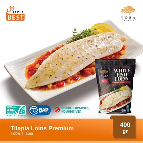 Jual Ikan Tilapia Loins Premium Ikan Nila Loins 400gr Shopee Indonesia