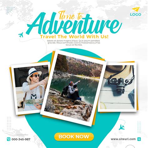 Creative Travel And Tours Social Media Banner Designs Entheosweb