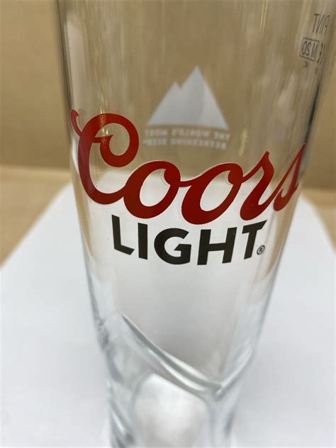 Coors Light Pint Glasses New Ebay