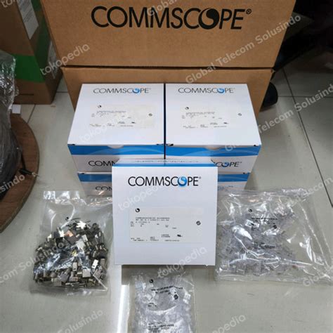 Jual Commscope Connector RJ45 Cat6 Konektor RJ45 Cat6 Shield