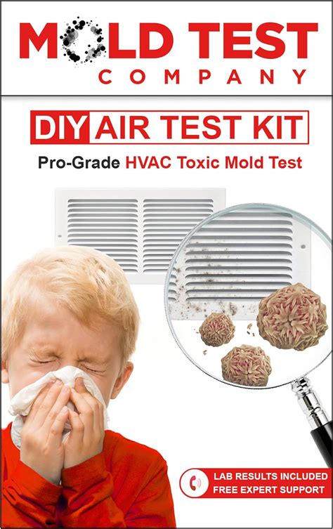 Mold Test Company DIY HVAC Mold Air Test Kit Test 10 Locations