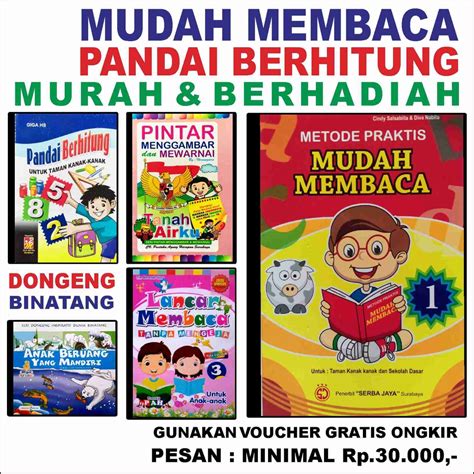 Jual METODE PRAKTIS MUDAH MEMBACA Murah Berhadiah Pandai Berhitung