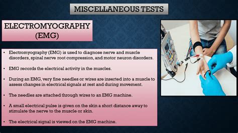 Neurology Diagnostic Tests Pictorial Presentation - NeuroHealth