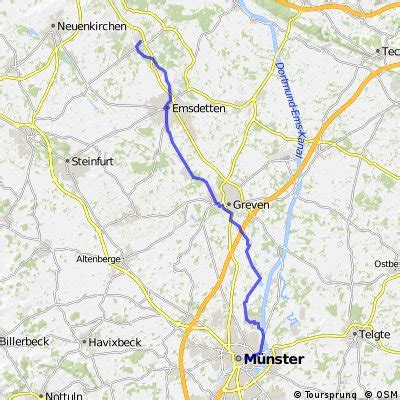 Von Emsdetten Bis M Nster Cycling Routes Bikemap