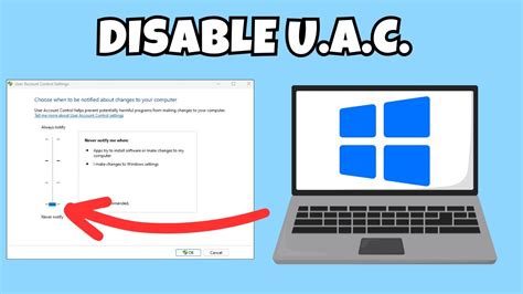 How To Disable Uac Windows 11 Youtube