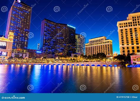 Bellagio casino editorial stock photo. Image of lifestyle - 41915758