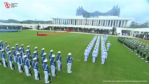 Upacara Detik Detik Proklamasi Presiden Jokowi Pimpin Di Istana IKN