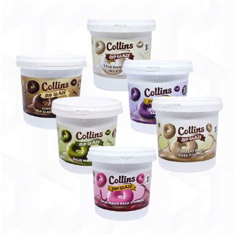 Jual Selai Collins Dip Glaze Kg All Variant Chocolate Tiramizu