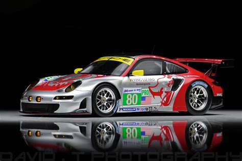 Spark Porsche 911 997 Gt3 Rsr Flying Lizard Le Mans 12