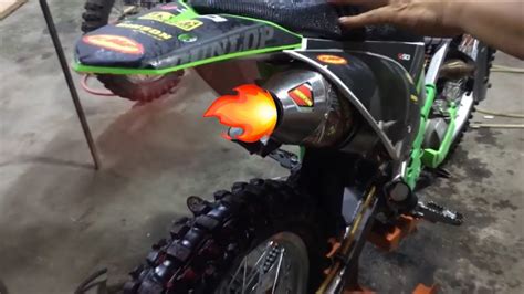 KLX 150 63mm With Pitsbike Fully Programmable CDI YouTube