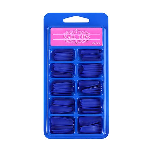 Clearance Horplkj Fake Nails Short 100pcs Long Fake Nails Full Cover