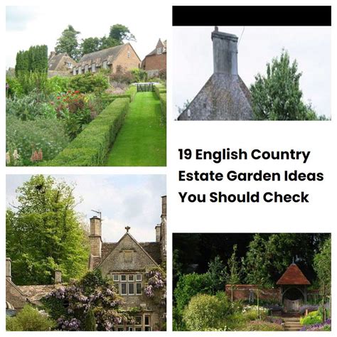 19 English Country Estate Garden Ideas You Should Check | SharonSable