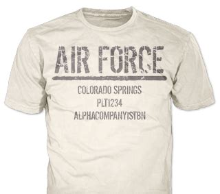 U.S. Air Force T-Shirt Design Ideas from ClassB