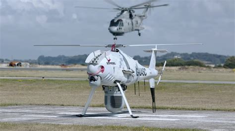 UK Navy Acquires S-100 Drone Helicopter From Austria