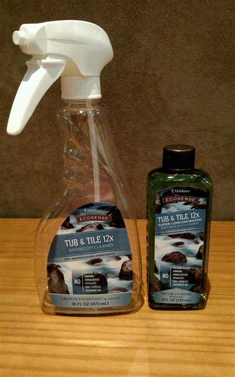 Melaleuca Ecosense Tub And Tile 12x Concentrated Bathroom Cleaner 8 Oz Spray Bottle