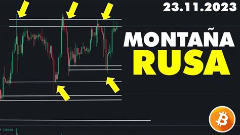 Bitcoin parece una montaña rusa Te explico mis zonas importantes