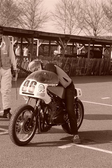 Rob North Triumph T150 1972 Mike Dolittle 77th Members Meeting