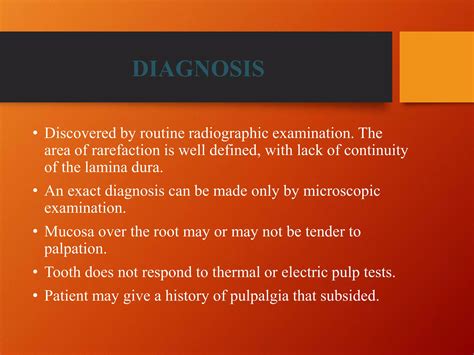 Periapical Diseases And Classification PPT